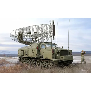 trombitás 09569 1/35 P-40/1S12 Hosszú lánctalpas S-sávos akvizíciós radar statikus DIY modell ajándékok fiúknak TH19808-SMT2