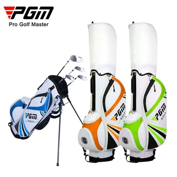PGM golftáska férfi női hordozható golfállvány állvány táskák Ultrakönnyű Golf Club Set Pack képes tartani Sport utazási csomag QB028 új