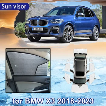Teljes lefedettségű autós napernyő BMW X3 M Sport 2023 2022 2021 2020 2019 2018 Tartozékok Napernyő szélvédő oldalsó ablakvédő Vizor