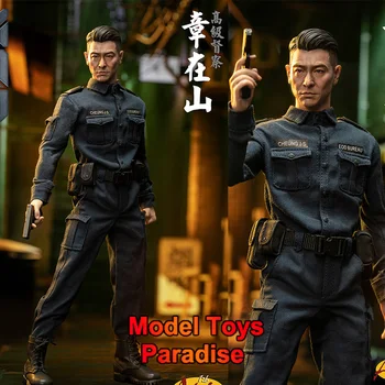 1/6 Méretarányú férfi katona Feszültség lökéshullám Andy Lau modell teljes készlet 12inch akciófigura gyűjthető
