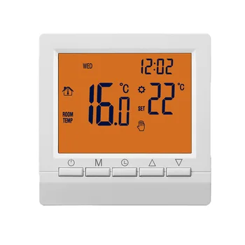 Programozható falra szerelhető termosztát Heti fűtési program Pontos hőmérséklet-szabályozás Egyszerű telepítés Energiatakarékosság