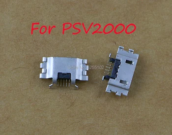 1db Micro USB port Power Charging Port aljzat csere Sony PSV PSV PS Vita 2000 PCH-2000 töltő porthoz