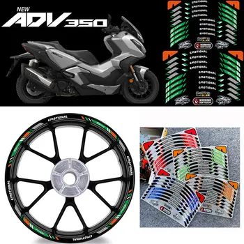 ADV350 fényvisszaverő motorkerékpár tartozékok Kerékmatrica agy matricák Felni csíkos szalag HONDA ADV350 ADV 350 ADV-350 2022