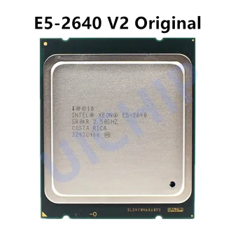 E5-2640 V2 CPU E5-2640V2 Nyolcmagos CPU LGA2011 E5 2640V2 E5 2640 V2 100% normál munka Intel Xeon