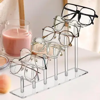 stabil szemüvegtartó Könnyen telepíthető szemüvegtartó Prémium többszintű akril szemüveg kijelző állvány Nagy teherbírású napszemüvegekhez