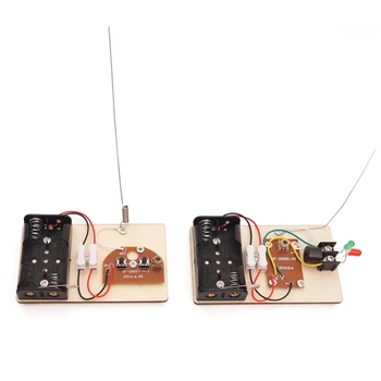 Vezeték nélküli távíró vevő Adó modul DIY játék modell Elektromos áramkör Tudományos kísérleti anyagok készlet