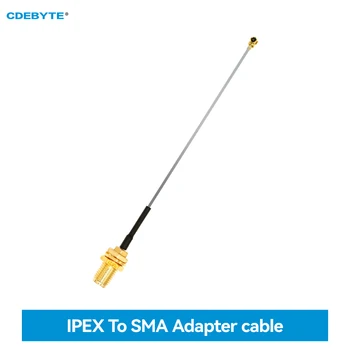 5PCS IPEX-SMA adapterkábel IPEX-3 generáció SMA apa menetes belső lyukhoz CDEBYTE XC-IPX3-SK-10/15 RG0.8 vezeték