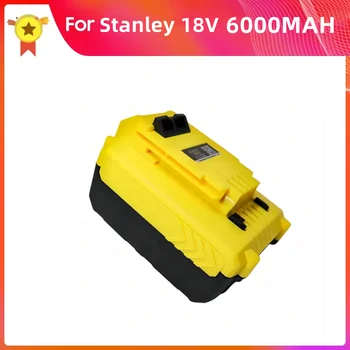 18V 6.0Ah akkumulátorok Stanley akkumulátoros elektromos fúróhoz FMC687L FMC688L Stanley elektromos kéziszerszám akkumulátor Stanley akkumulátor