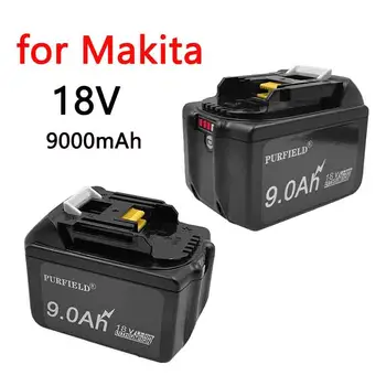 Legújabb BL1830 18V akkumulátor és töltő Makita 18V akkumulátor újratölthető csere BL1840 BL1850 BL1860 BL1860B szerszámok