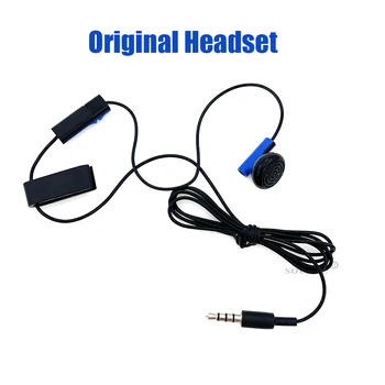 Eredeti játék headset mikrofonnal Monó chat fülhallgató Sony PS4 PlayStation 4 kontrollerhez Fülhallgató játék fejhallgató
