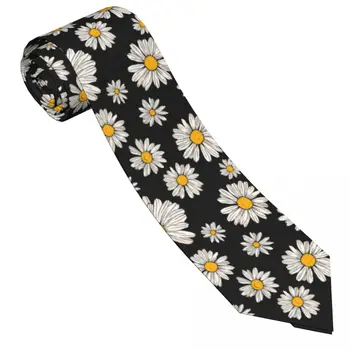 százszorszép virágnyakkendő Kamilla Boho esküvői nyakkendő klasszikus elegáns nyakkendő férfiaknak Női grafikus gallér nyakkendő nyakkendő ajándék