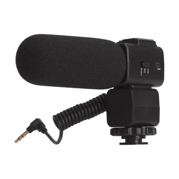  hordozható videofelvétel kondenzátor mikrofon mikrofon telefon DSLR