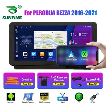 10.33 hüvelykes autórádió PERODUA BEZZA 2016-2021 2Din Android nyolcmagos autós sztereó DVD GPS navigációs lejátszó QLED képernyő Carplay