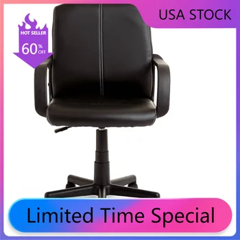 Irodabútor/irodai székek Támasztámaszok Bőr Hátközépen Gördülő forgatható irodai szék