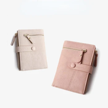 Chikage koreai változat Többfunkciós kártyatáska Kiváló vízálló kis pénztárca többfunkciós női rövid pénztárca