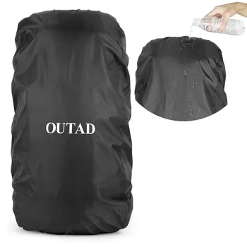 Kültéri Unisex vízálló OUTAD hátizsák esőálló huzat tartós túrakemping hátizsák hátizsák táska felnőtt fekete