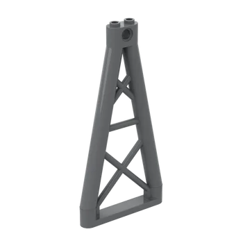 BuildMoc 1PCS Részecskék összeszerelése 64449 1 x 6 x 10 háromszög alakú gerendatégla építőelemek High-Tech alkatrész