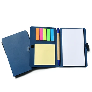 Vegyes méret Aranyos íróasztal Mini iroda Iskolaelválasztó készítők Színes könyv Öntapadó jegyzetek készlet notebook élénk színek
