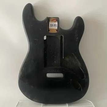 TB195 Eredeti és eredeti Ibanez GIO GRX gitártest SSH&SSS&HSH Hangszedők Rögzített hidak Tömörfa Fekete Paits Sueface Károk