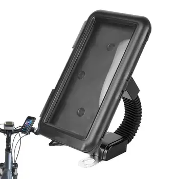  Kerékpár telefontartó Kerékpár konzol Mobiltelefon tartó Mobiltelefon kerékpártartó Vízálló telefon kerékpártartó Széles körben alkalmazható Esőálló