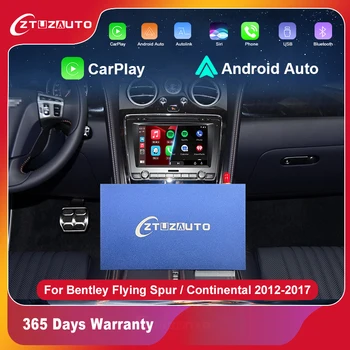  vezeték nélküli Apple CarPlay Bentley Continental GT Flying Spur Android Auto Airplay tükör link Retrofit multimédiás navigáció