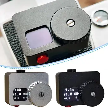 Teljesen fém L302 valós idejű külső kamera fénymérő kamera Film fényképezés DSLR tárcsás tartozék Egytetős fénymérő refle C6C2