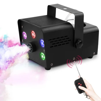 500W ködfüstgép vezeték nélküli távirányítóval Színes LED fény Halloween esküvőkre KTV DJ Színpad
