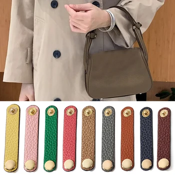 1Pair táska fogantyú rögzített csat egyszínű bőr beállító horog táska vállpánt rövidítő klip DIY táskák kiegészítők