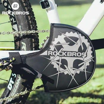 ROCKBROS hajtóművédő fedél rugalmas lánckerék védő MTB Road leejtésgátló kerékpárokhoz Accesorios