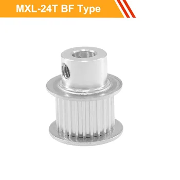 MXL 24T fogasszíjtárcsa 7/11mm szélesség MXL Type 24Teeth vezérműszíjtárcsa 5/6/6.35/7/8mm furatú sebességváltó kerék