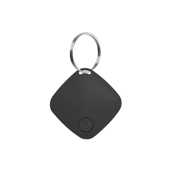 Mini GPS nyomkövető Bluetooth elveszett eszköz kulcsa kisállat mobiltelefon elveszett eszköz elleni intelligens helymeghatározó fekete