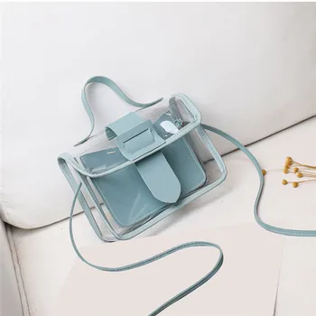2024 Design Luxus kézitáska női átlátszó vödör táska átlátszó PVC zselé kis válltáska női crossbody Messenger táskák