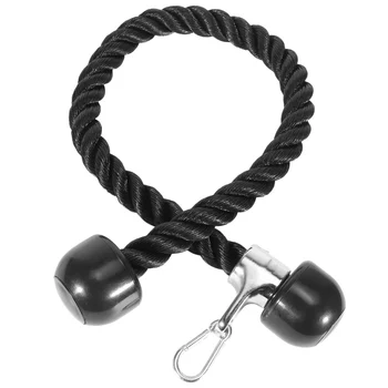  nagy teherbírású tricepsz húzókötél 36 hüvelyk pattintható horoggal Fitness tartozék kábelgép lehúzó kötél otthoni edzőteremhez
