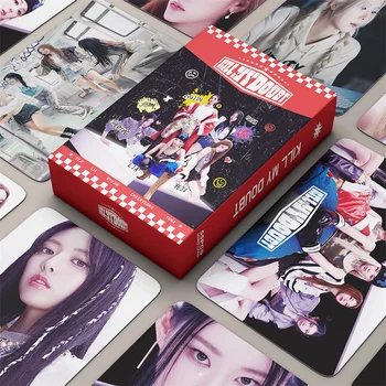 55 Kártya/készlet ITZY Album ÖLD MEG A KÉTSÉGEMET Álmodozó kis kártya LOMO kártya Choi Ji-so Shin Yu-jin Lee Chae-ryung gyűjthető ajándék KPOP