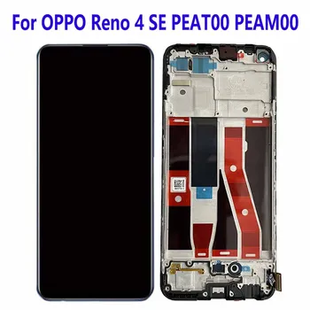 OPPO Reno 4 SE LCD kijelzős érintőképernyős digitalizáló szerelvényhez OPPO Reno4 SE PEAM00 PEAT00 készülékhez