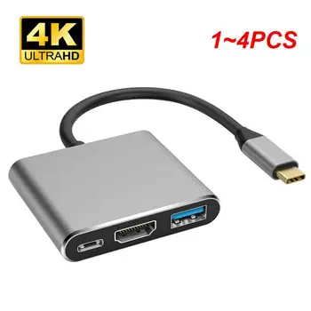 3 az 1-ben C típus - HDMI-kompatibilis USB 3.0 töltőadapter Air Mate10 S8 Plus készülékhez