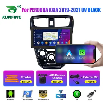 10.33 hüvelykes autórádió PERODUA AXIA 2019-2021 2Din Android nyolcmagos autós sztereó DVD GPS navigációs lejátszó QLED képernyő Carplay
