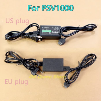 1set Hálózati adapter töltő tápegység EU csatlakozó US csatlakozó USB töltőkábellel Sony PSVITA PS Vita PSV 1000 játékvezérlőhöz