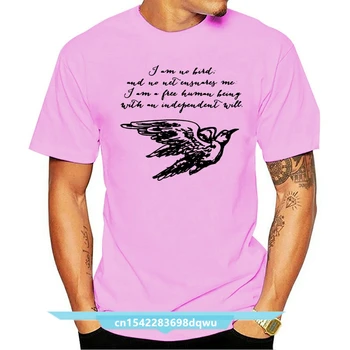 Printed Men Thirt Cotton Shirt O-Neck Women-Shirt Jane Eyre - No Bird - Bronte
