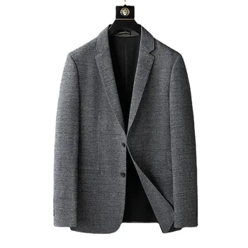 Új érkezésű divat fiatal férfi üzleti alkalmi öltöny kabát őszi és téli blézerek plus méret XL 2XL 3XL 4XL 5XL 6XL 7XL