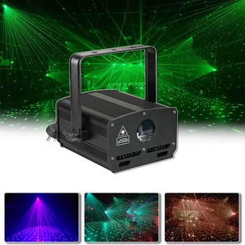 2w RGB csillagos ég effektus lézerfény beltéri projektor DMX512 DJ Disco Színpad RDM Party Karácsonyi esküvői világítás