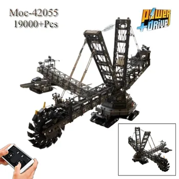 Új 19000+ darab MOC-42055 modell építőelemek Önzáró nagy nehézségű építőelemek Játékok DIY karácsonyi ajándékok