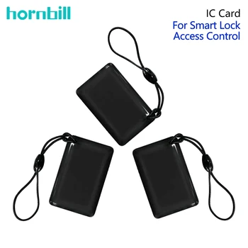 Hornbill IC kártya Fob engedélyezett hozzáférés-vezérlés az intelligens ajtózárhoz Ujjlenyomat kulcs nélküli beléptető zárak érzékelő Otthoni biztonságos eszközök