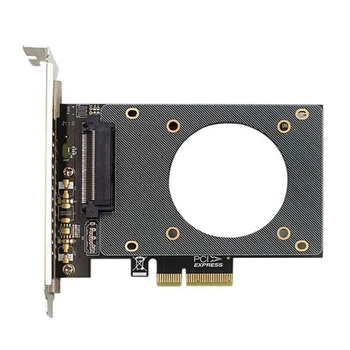 Frissített PH46 U.2 - Pcie adapter emelő PCIE X4 az U.2 SFF-8639 NVME SSD bővítőkártya egységekhez