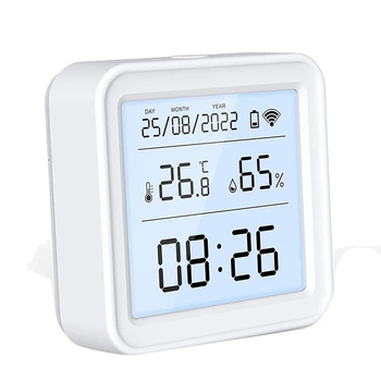  vezeték nélküli hőmérő higrométer érzékelő Intelligens hőmérő Higrométer érzékelő Támogatás Alexa Google Home