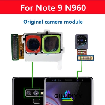 Eredeti Samsung Galaxy Note 9 Note9 N960 N960F N960U hátsó elülső hátsó kamera elülső fő kamera modul hajlított kábel