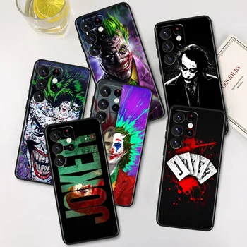 Jokers Cool Art Phone Case Samsung A22S A22 A21S A14 A13 A12 A11 A04S E A03S A02S A01 Core fekete puha tok