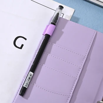 1Pc Pénztakarékos pénztárca Költségvetés A6 Notebook Planner borítékok