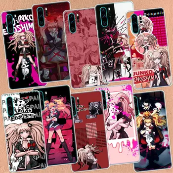 Anime DANGANRONPA Junko enoshima Phone Case Huawei P50 Pro P40 P30 Lite P20 P10 Coque Mate 10 Lite 20 30 40 Pro tok Capa S