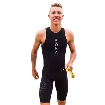 Roka Triatlon férfi ujjatlan úszás és futás sportruházat body, kültéri harisnyanadrág bőrruha 2022 Új